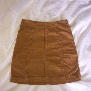 corduroy skirt from free people